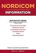 Nordicom Information 3-4(2015) Hets och hat online; Ingela Wadbring, Ragnhild Mølster; 2015