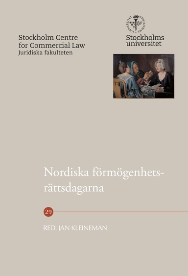 Nordiska förmögenhetsrättsdagarna; Jan Kleineman; 2018