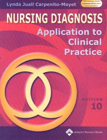 Nursing diagnosis : application to clinical practice; Lynda Juall Carpenito; 2004