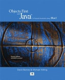 Objects First With Java; Dr Kolling, David J. Barnes, Michael Kölling, D. Barnes, M. Kölling, Michael Klling, David Barnes, Micheal Kölling, Barnes; 2008