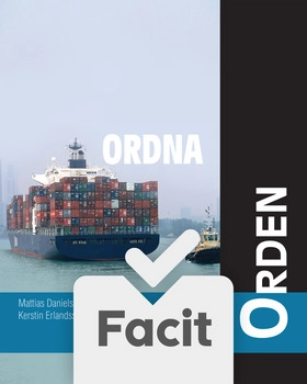 Ordna orden Elevfacit; Mattias Danielsson, Kerstin Erlandsson-Svevar; 2008