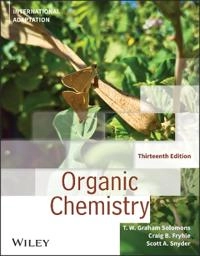 Organic chemistry; T. W. Graham Solomons; 2022