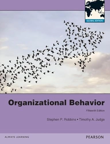 Organizational behavior; Stephen P. Robbins; 2013