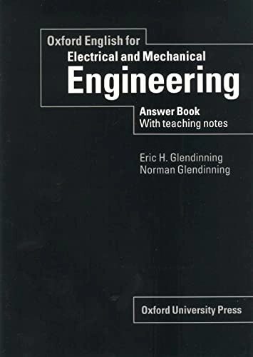 Oxford English for electrical and mechanical engineering; Eric H. Glendinning; 1995