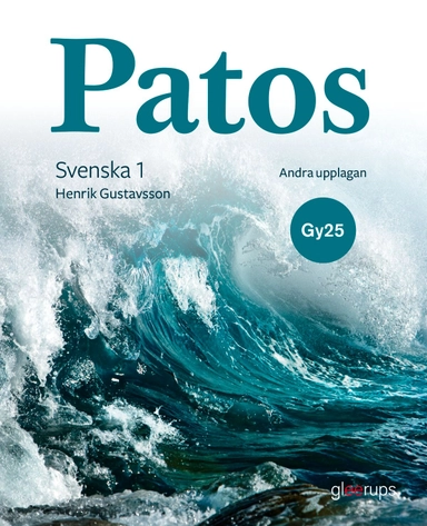 Patos svenska 1, bok, Gy25; Henrik Gustafsson; 2025