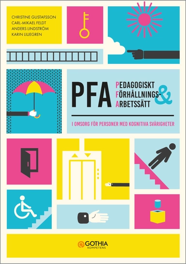 Pedagogiskt förhållnings- och arbetssätt (PFA) : i omsorg för personer med kognitiva svårigheter; Anders Lindström, Carl-Mikael Feldt, Christine Gustafsson, Karin Liljegren; 2024