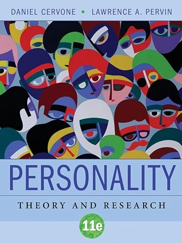 Personality: Theory and Research, 11th Edition, International Student Versi; Lawrence A. Pervin, Daniel Cervone, Robert S. Weinberg, Daniel Gould; 2010