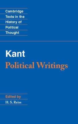 Political writings; Immanuel Kant; 1990