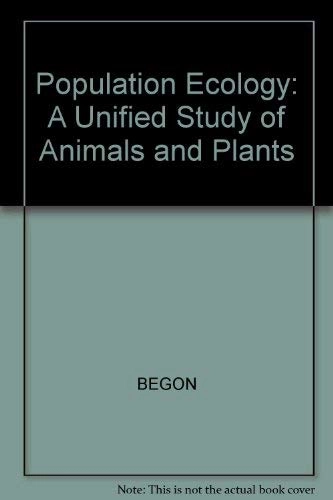 Population ecology : a unified study of animals and plants; Michael Begon; 1981