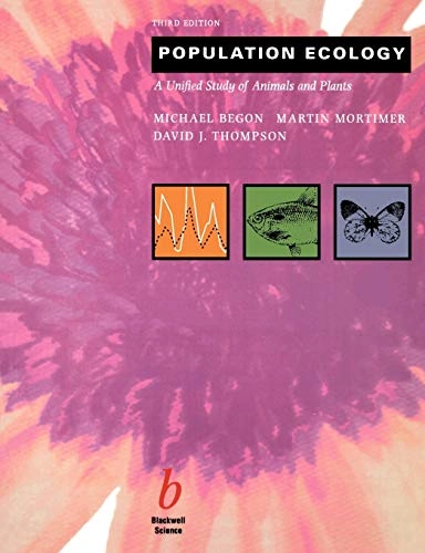 Population ecology : a unified study of animals and plants; Michael Begon; 1996