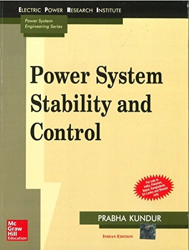 Power System Stability And ControlEPRI power system engineering series; Kundur; 1994