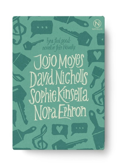 Presentask med fyra feelgood-noveller; Jojo Moyes, David Nicholls, Sophie Kinsella, Nora Ephron; 2018