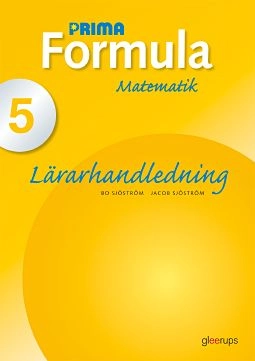 Prima Formula 5 Lärarhandl; Bo Sjöström, Jacob Sjöström; 2012