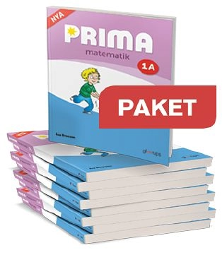 Prima matematik 1A,25 ex Elevbok+Elevwebb +1 ex LH+Lärarwebb; Åsa Brorsson; 2019