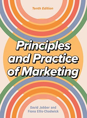 Principles and Practice of Marketing 10; David Jobber; 2024