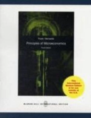 Principles of Microeconomics; Robert Frank; 2009