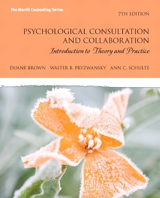 Psychological consultation and collaboration : introduction to theory and practice; Duane Brown; 2011