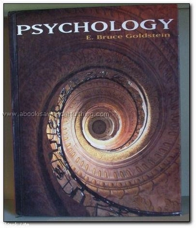 Psychology; E. Bruce Goldstein; 1994