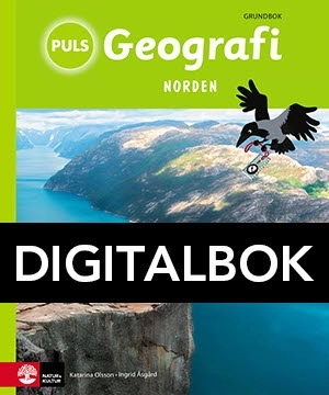 PULS Geografi 4-6 Norden Grundbok Digital; Ingrid Åsgård, Katarina Olsson; 2014