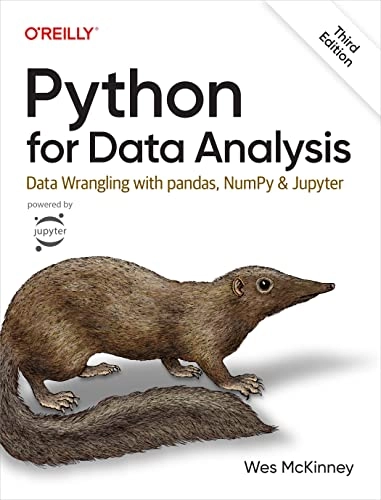 Python for data analysis : data wrangling with Pandas, NumPy, and Jupyter; Wes McKinney; 2022