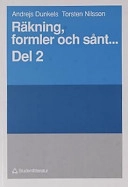 Räkning, formler och sånt-., Del 2; Andrejs Dunkels; 1991