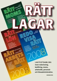 Rätt Lagar 2008; Helga redaktör Laurin; 2008