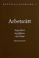 Rättsfallssamling i arbetsrätt; Norstedts Juridik; 1999