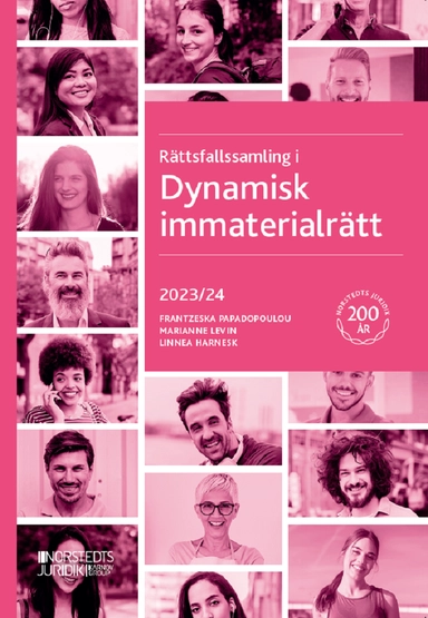 Rättsfallssamling i Dynamisk immaterialrätt : 2023/24; Frantzeska Papadopoulou Skarp, Marianne Levin, Linnea Harnesk; 2023