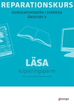 Reparationskurs Läsa Kop pärm; Magnus Johansson, Maria Wadenius; 2008