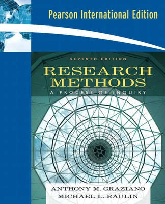 Research methods : a process of inquiry; Anthony M. Graziano; 2010