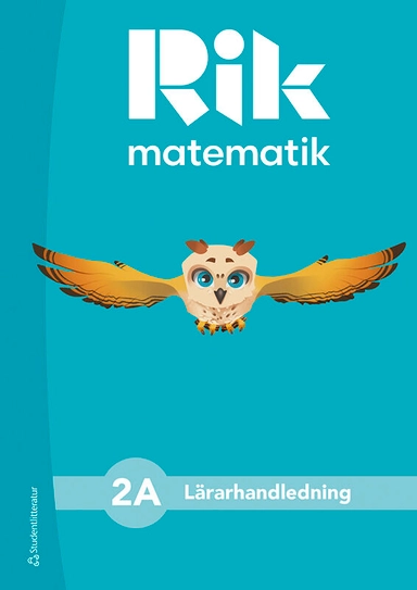 Rik matematik 2A Lärarpaket - Tryckt bok + Digital lärarlicens 36 mån; Andreas Ryve, Manuel Tenser, Patrik Gustafsson, Hillevi Gavel, Fredrik Blomqvist, Jannika Lindvall; 2024