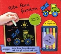 Rita fina fordon : Kritbok; Karolina Hjertonsson; 2015