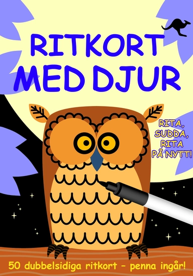 Ritkort med djur; Bodil Andersson; 2012