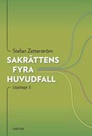 Sakrättens fyra huvudfall; Stefan Zetterström; 2019