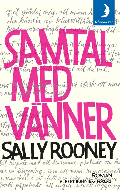 Samtal med vänner; Sally Rooney; 2018