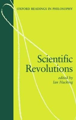 Scientific revolutions; Ian Hacking; 1981