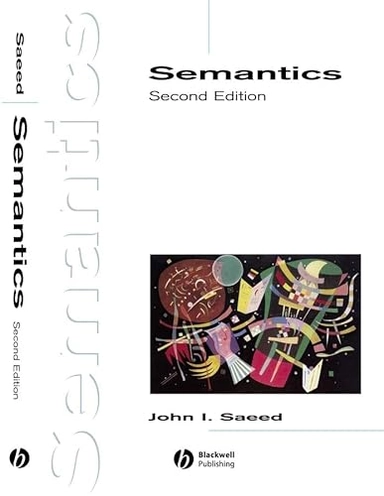 Semantics; John I. Saeed; 2003