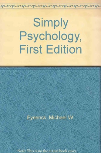 Simply Psychology; Michael W. Eysenck; 1996