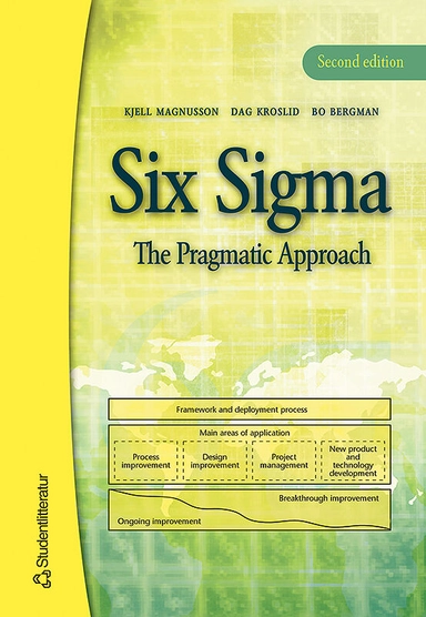 Six Sigma - The Pragmatic Approach; Kjell Magnusson, Bo Bergman, Peter Häyhänen, Dag Kroslid, Donald Findlay Mills; 2003