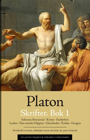 Skrifter. Bok 1. Sokrates försvarstal ; Kriton ; Euthyfron ; Laches ; Gästabudet ; Faidon ; Gorgias; 427-347 f.Kr. Platon; 2016