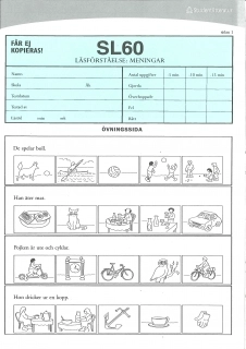 SL60 elevhäften; Kerstin Nauclér, Eva Magnusson; 2010