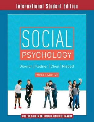 Social psychology; Thomas Gilovich; 2016