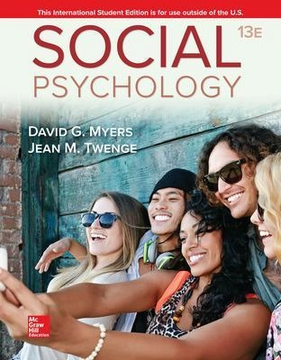 Social Psychology; David G. Myers; 2018