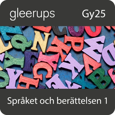 Språket och berättelsen 1, digitalt, elev, 6 mån, Gy25; Linda Gustafsson, Uno Wivast; 2025