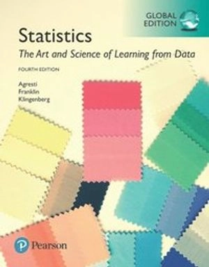 Statistics: The Art and Science of Learning from Data, Global Edition + MyLab Statistics with Pearson eText; Alan Agresti; 2017