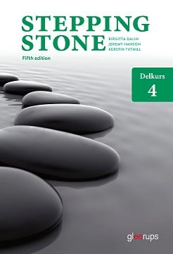 Stepping Stone delkurs 4 elevbok; Birgitta Dalin, Jeremy Hanson, Kerstin Tuthill; 2021