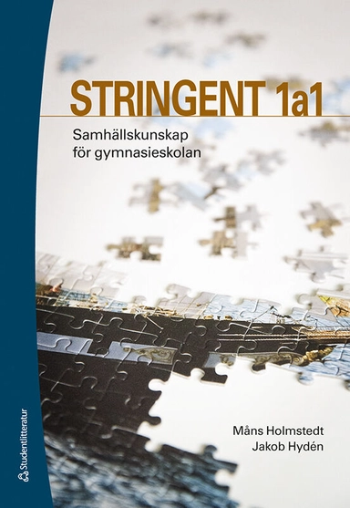 Stringent 1a1 - Samhällskunskap för gymnasieskolan; Måns Holmstedt, Jakob Hydén; 2023