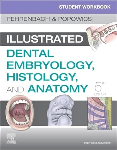 Student Workbook for Illustrated Dental Embryology, Histology and Anatomy; Margaret J Fehrenbach; 2020