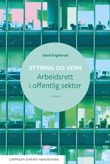 Styring og vern : arbeidsrett i offentlig sektor; Gerd Engelsrud; 2017