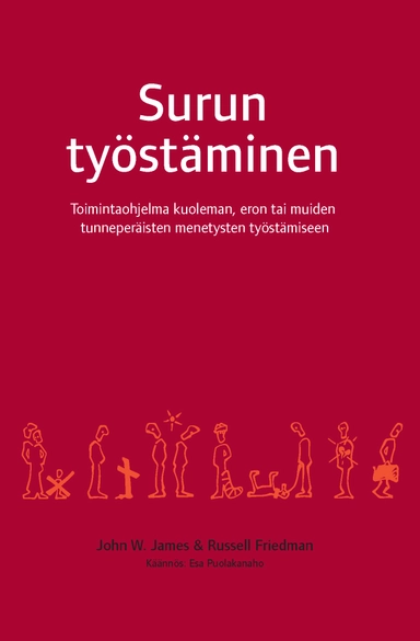 Surun työstäminen : toimintaohjelma kuoleman, eron tai muiden tunneperäisten menetysten työstämiseen; John W. James, Russel Friedman; 2010